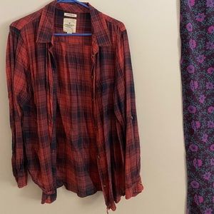 AE boyfriend fit flannel